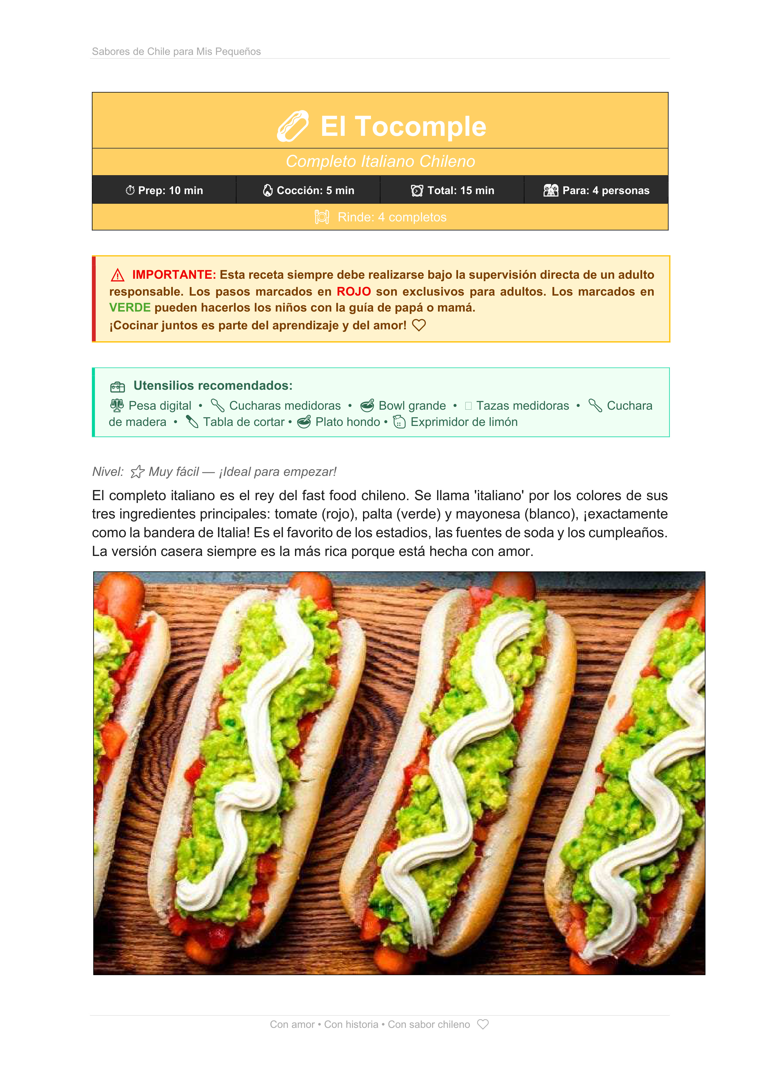 Receta — Tocomple